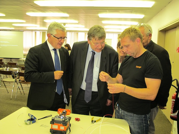 Déploiement de la fibre à Brive la Gaillarde