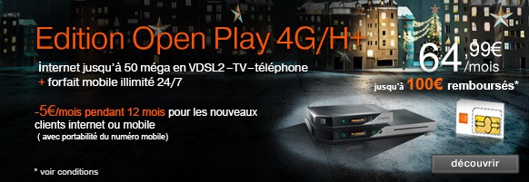Edition Open Play de Noël