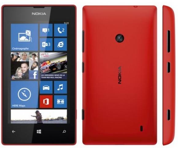 Nokia Lumia 520 rouge