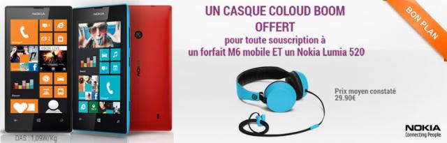 Bon Plan M6 Mobile Nokia Lumia 520