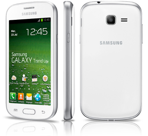 Samsung Galaxy Tren Lite blanc
