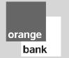 logo Orange Bank en Noir et Blanc