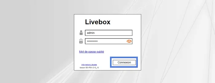 Koneksi antarmuka Livebox 6