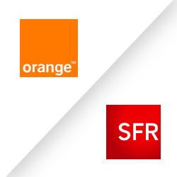 Logos Orange et SFR
