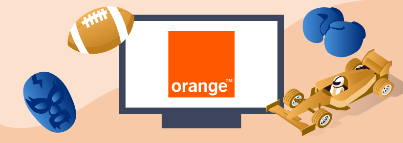 chaine sport orange