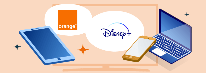 logo Orange Disney+