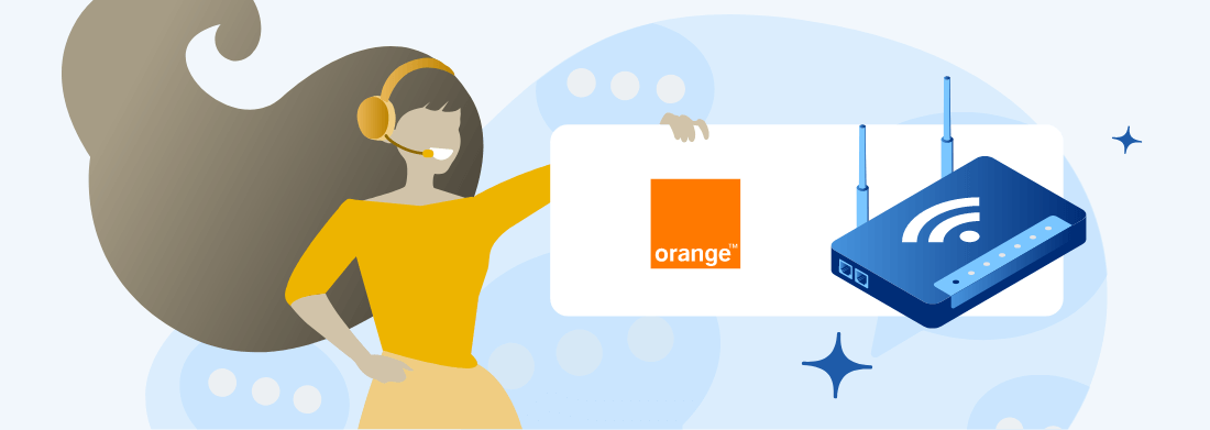 service client orange internet