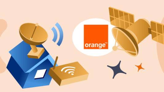 logo Orange satellite avec Nordnet