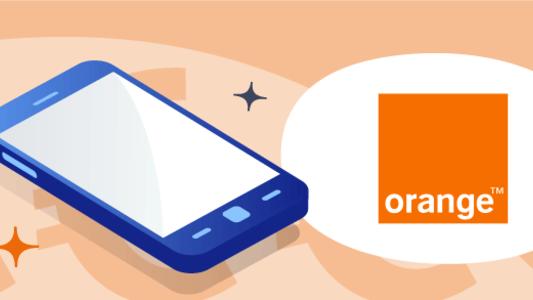 logo Orange smartphone