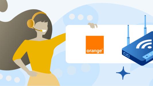 service client orange internet
