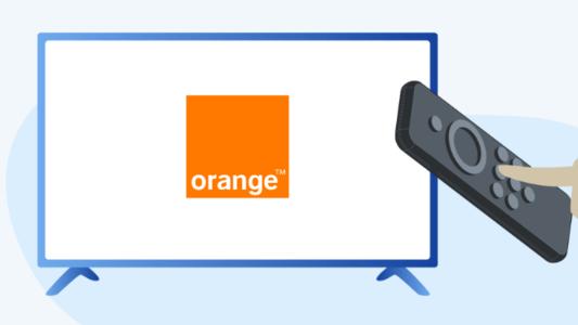 télécommande orange